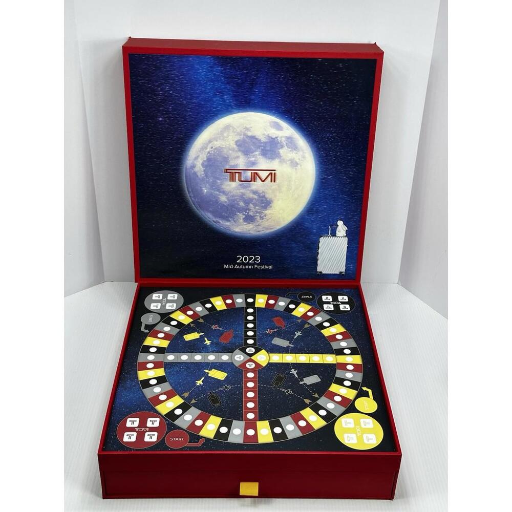 Tumi 2023 Mid Autumn Festival Airplane Chess Fei Xing Qi Game Storage Box‎